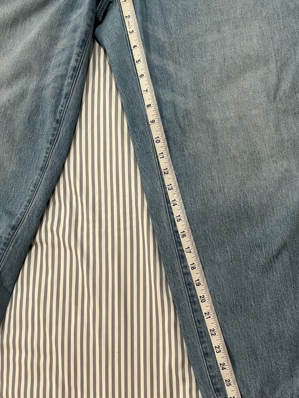 Ava & Viv Blue Wide Leg Denim Jeans - Picture 6 of 11